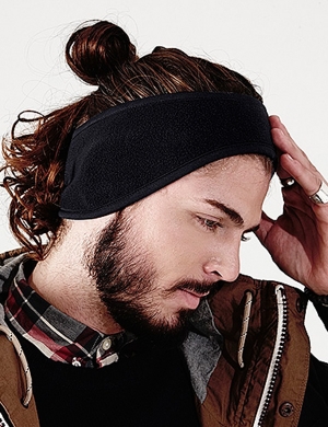 Beechfield® Suprafleece™ Aspen Headband - Black